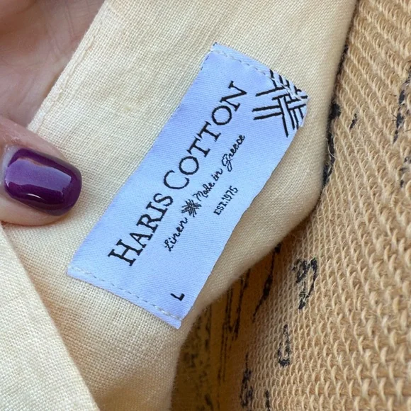 Haris Cotton L Chic Cream Maxi Dress with embroidered detail butter yellow - Picture 9 of 10